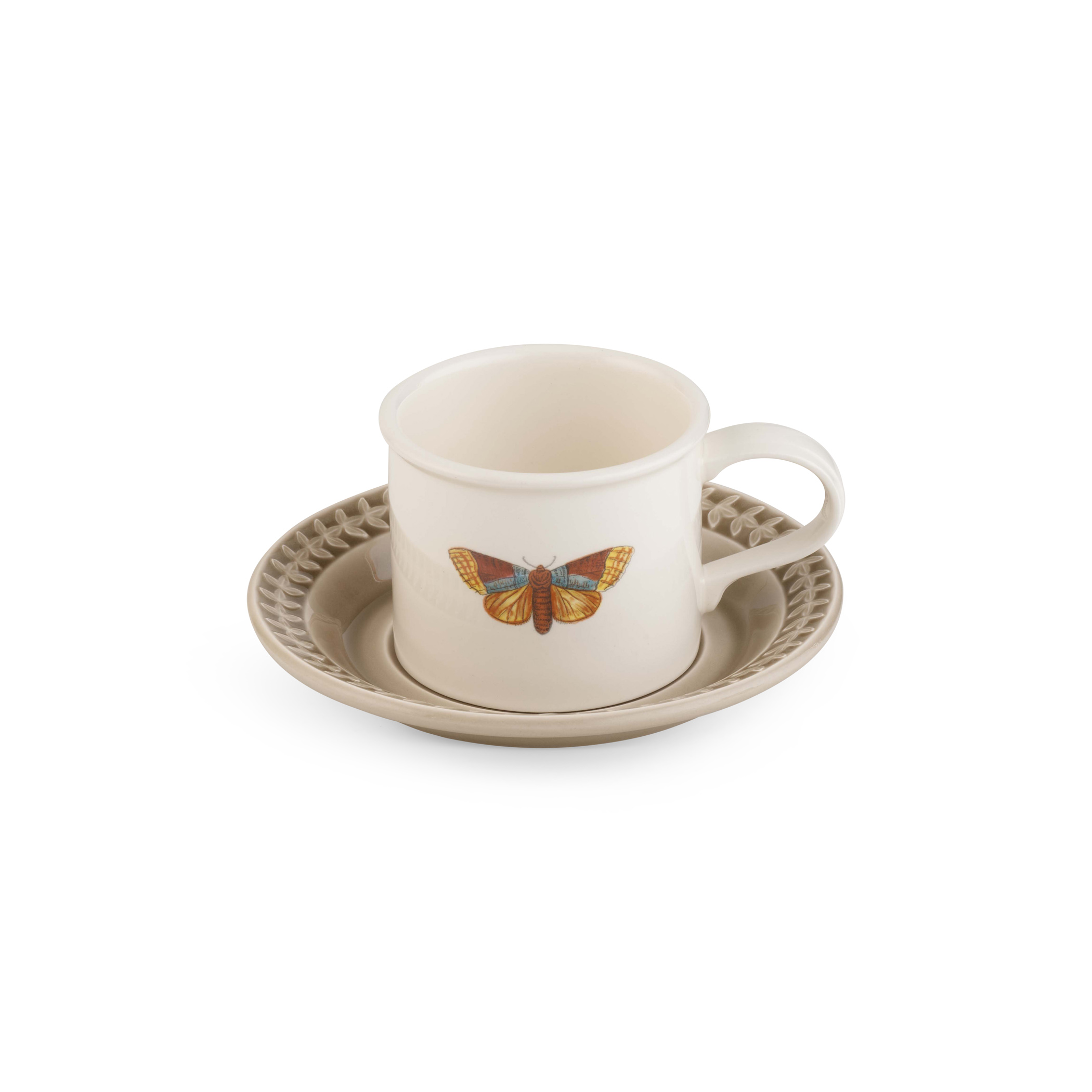 Botanic Garden Papilio Cup & Saucer, Stone image number null